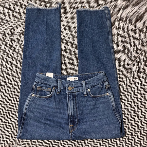 Good American Denim - Good American Good Curve Straight Jeans | Sz 24